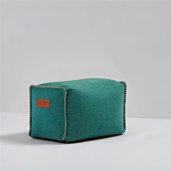SACKit Cobana Square Pouf petrol