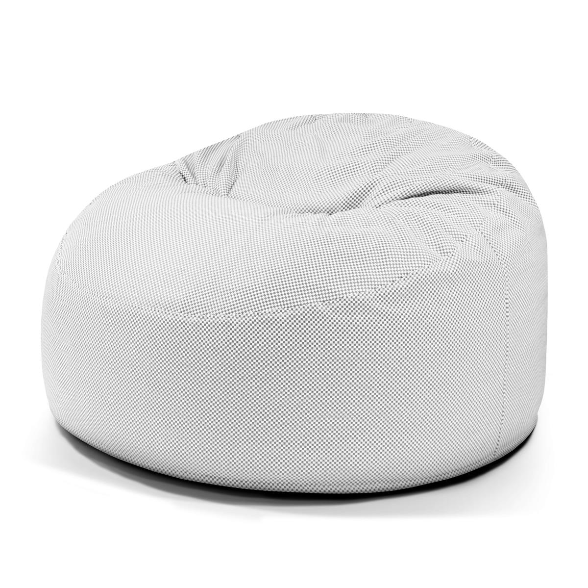 Schaumstoff Sitzsack Om 110 Capri Light Grey