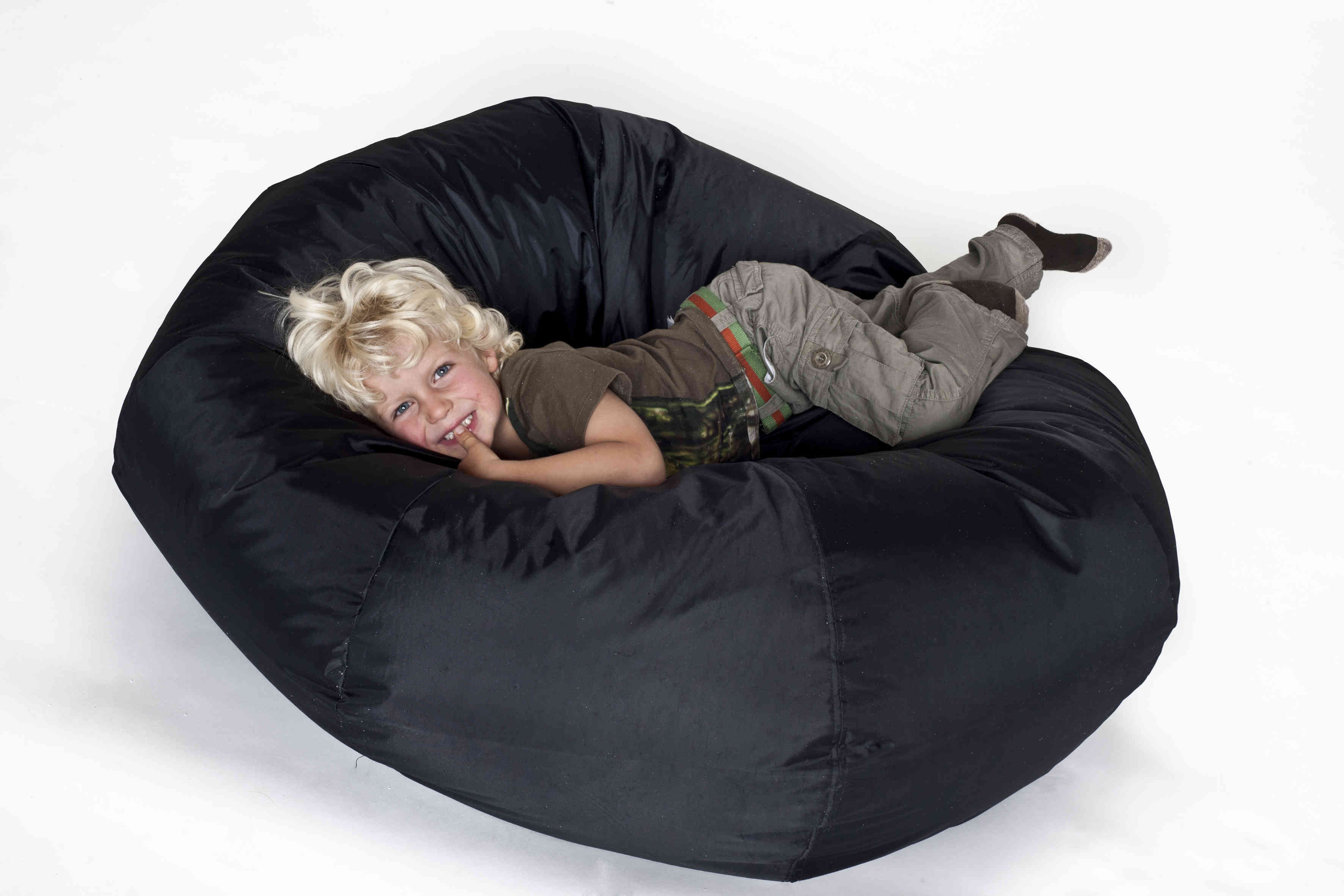 Fritz-Sitzsack Donut schwarz
