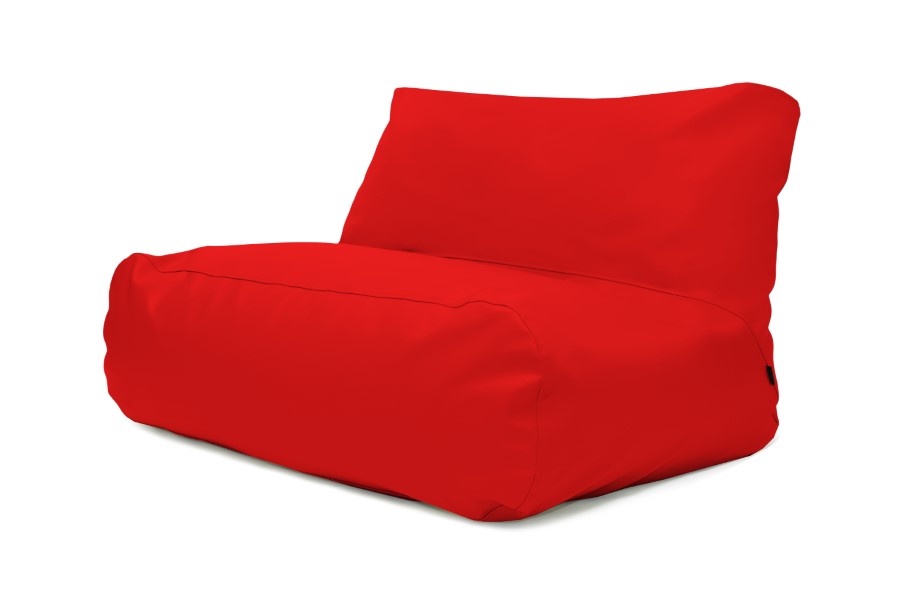 Sitzsack Sofa Tube Outside Red
