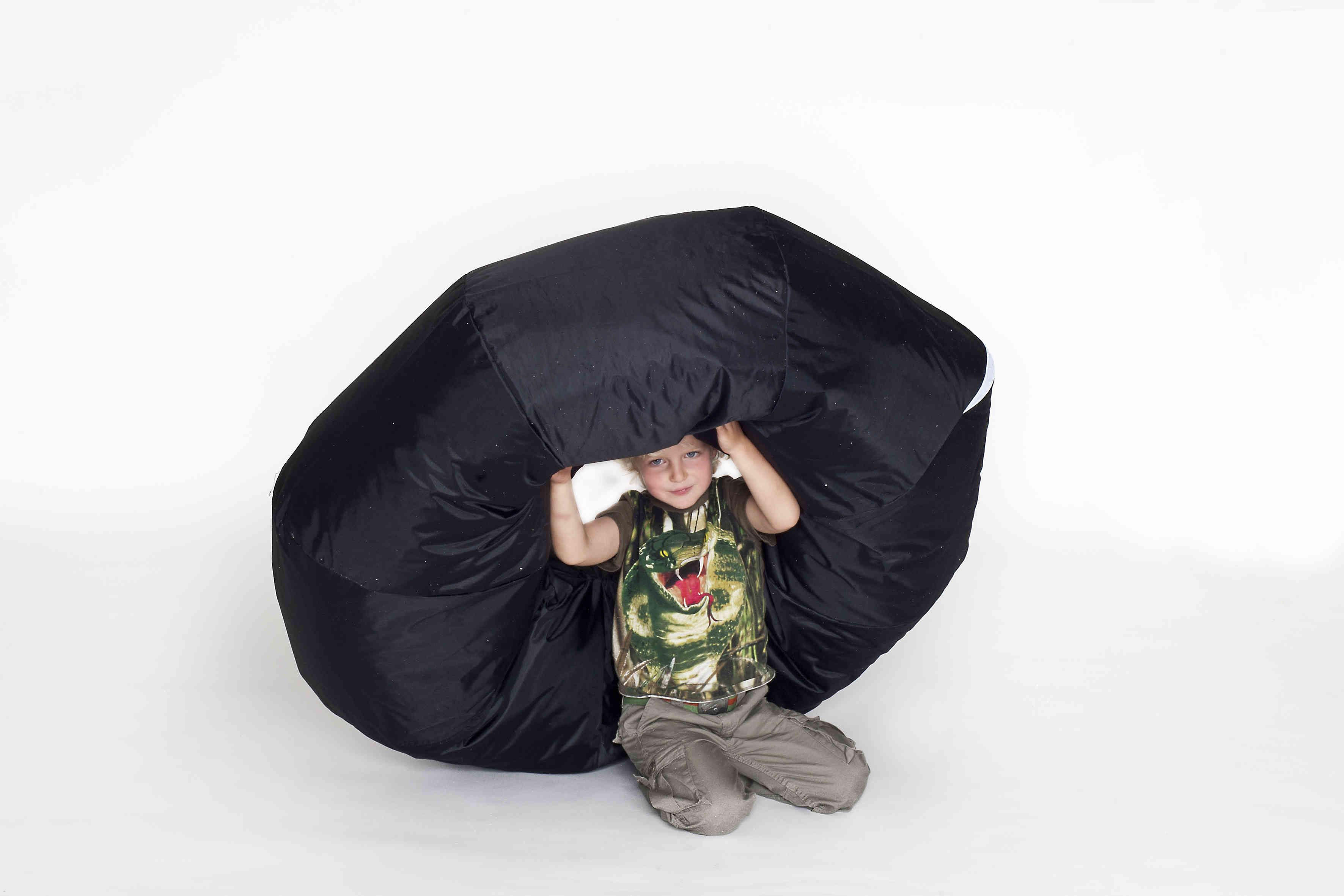 Fritz-Sitzsack Donut schwarz