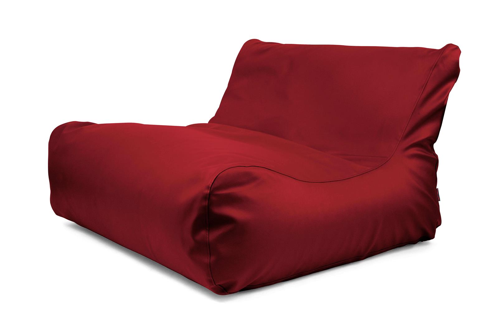 Sitzsack Sofa Lounge Outside Dark Red
