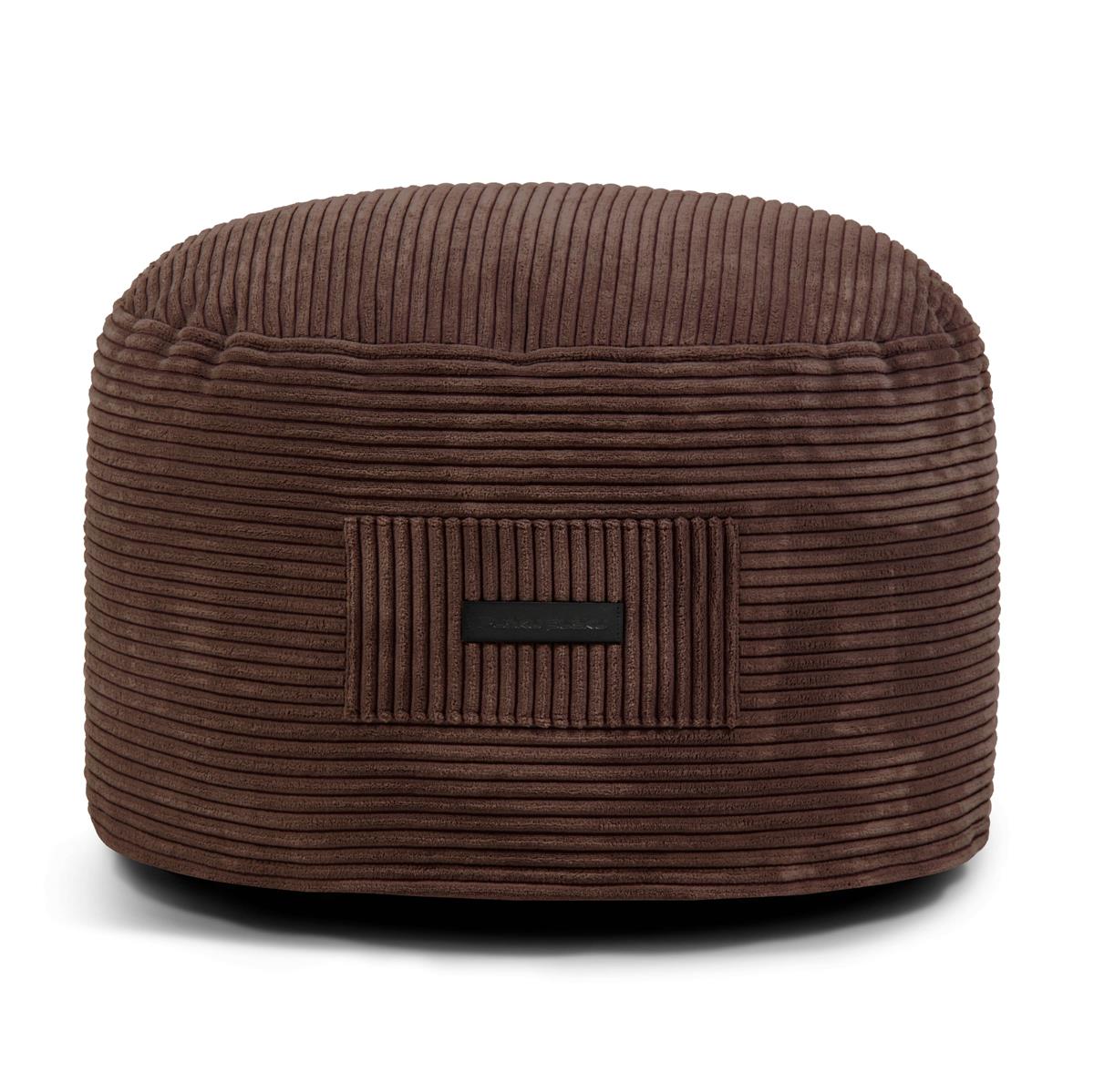 Schaumstoff Fußhocker On 60 Waves Chocolate