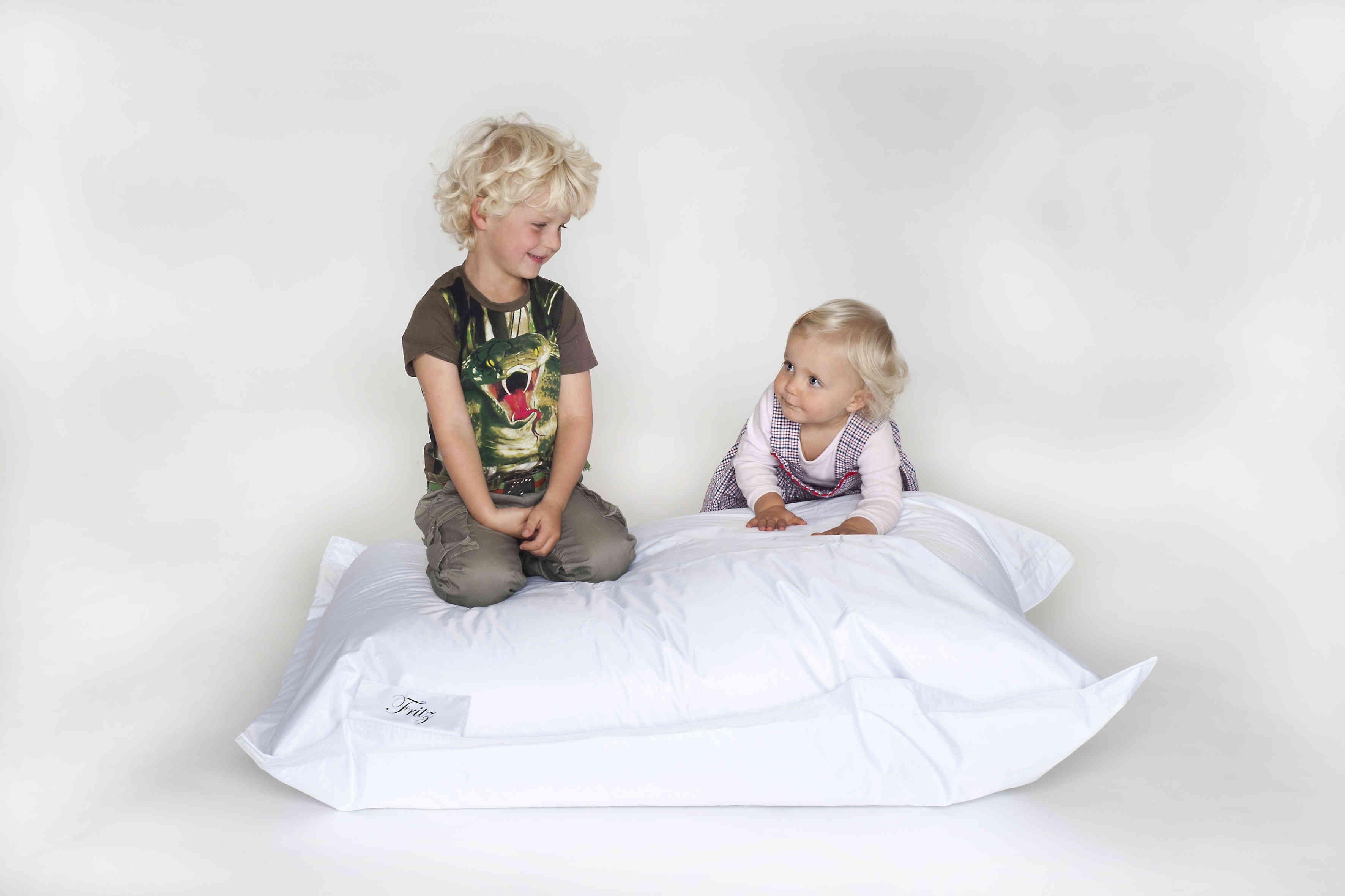 Fritz-Sitzsack Junior weiss
