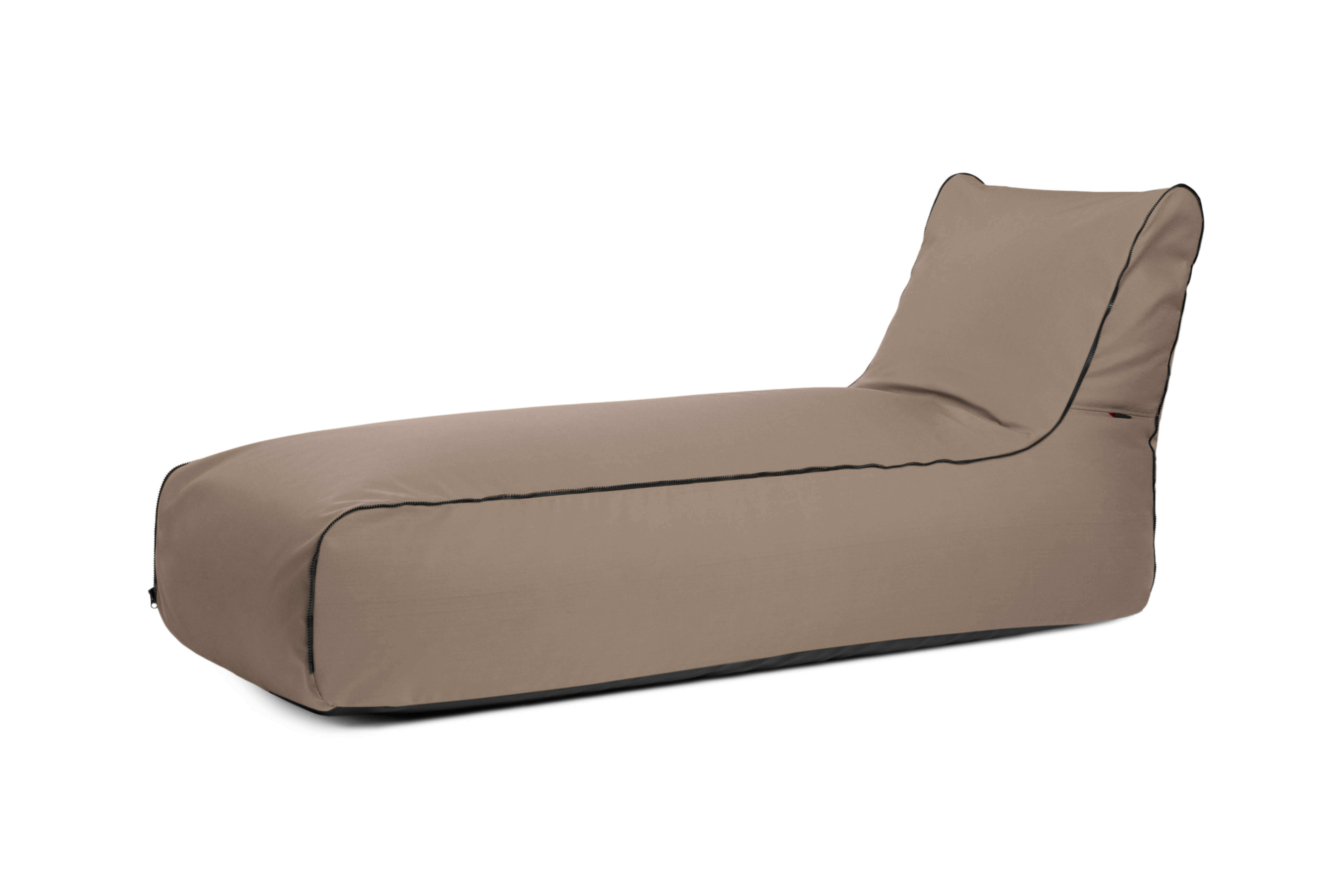 Liege Sunbed Zip Colorin Taupe