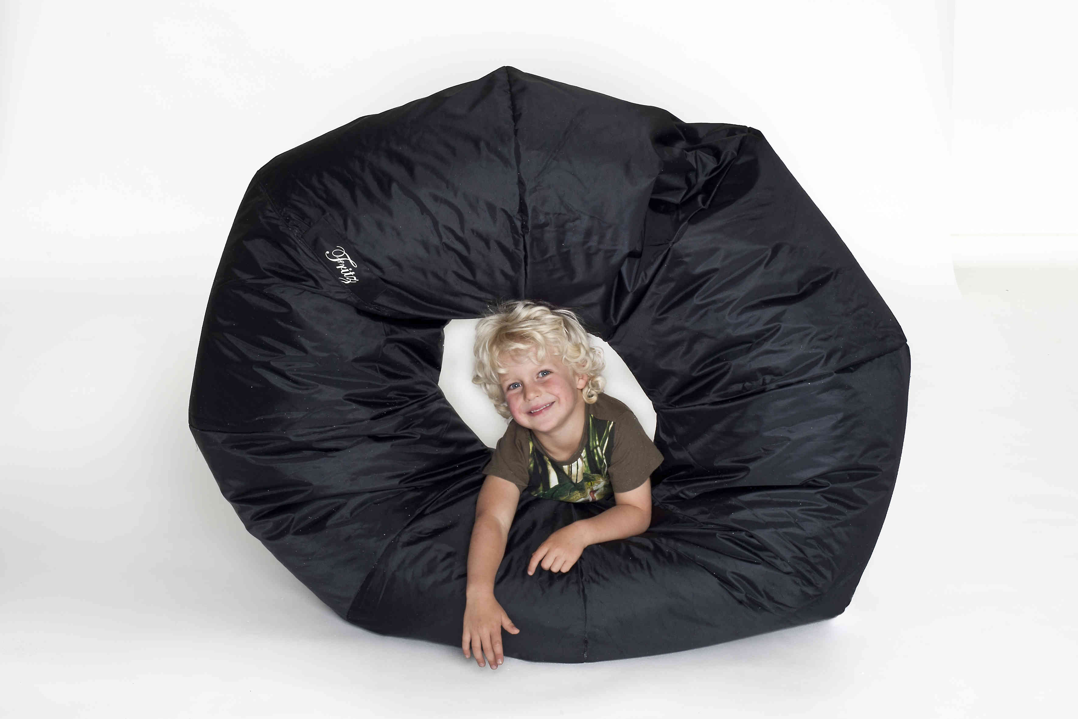 Fritz-Sitzsack Donut schwarz