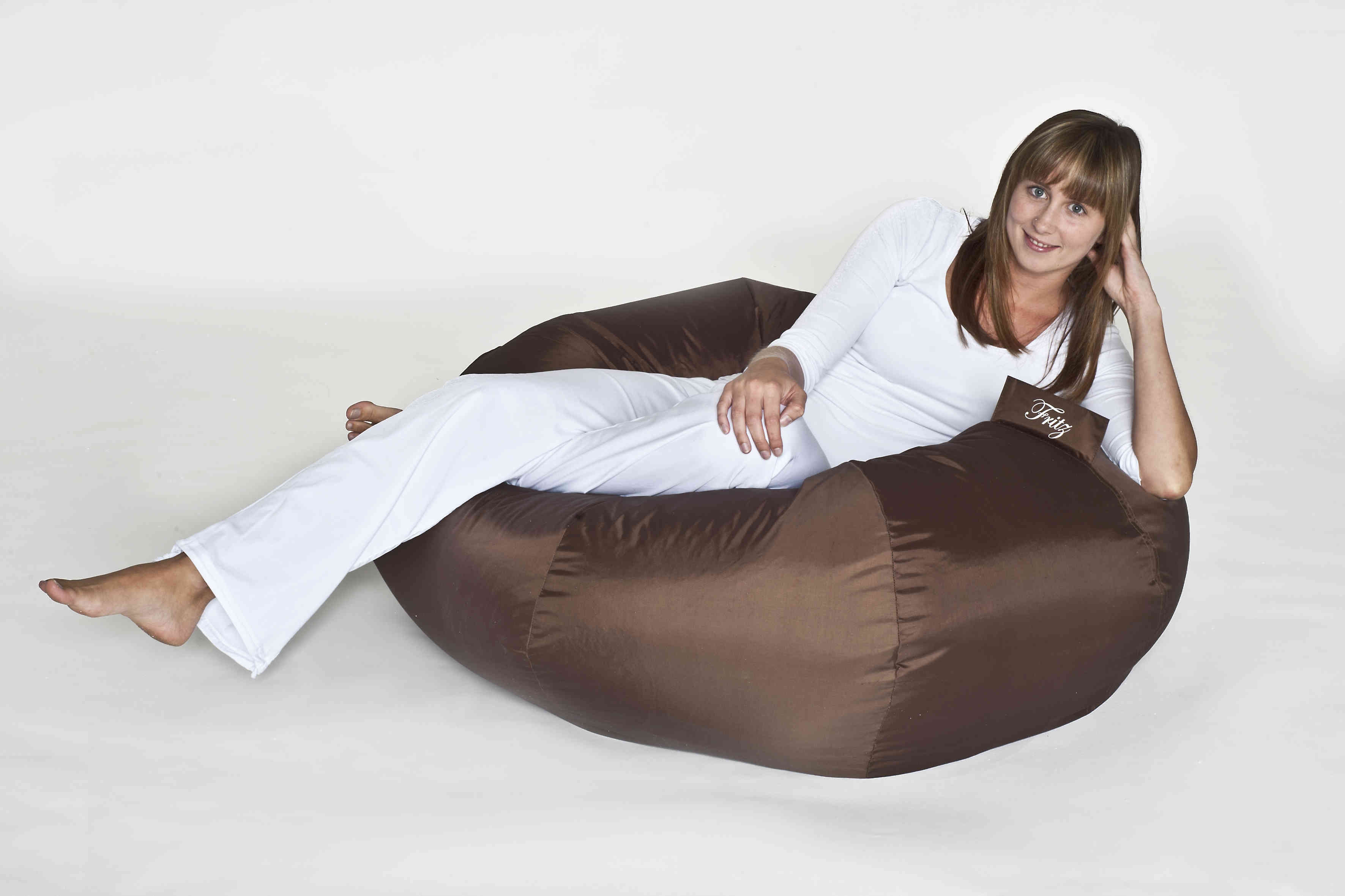 Fritz-Sitzsack Donut braun