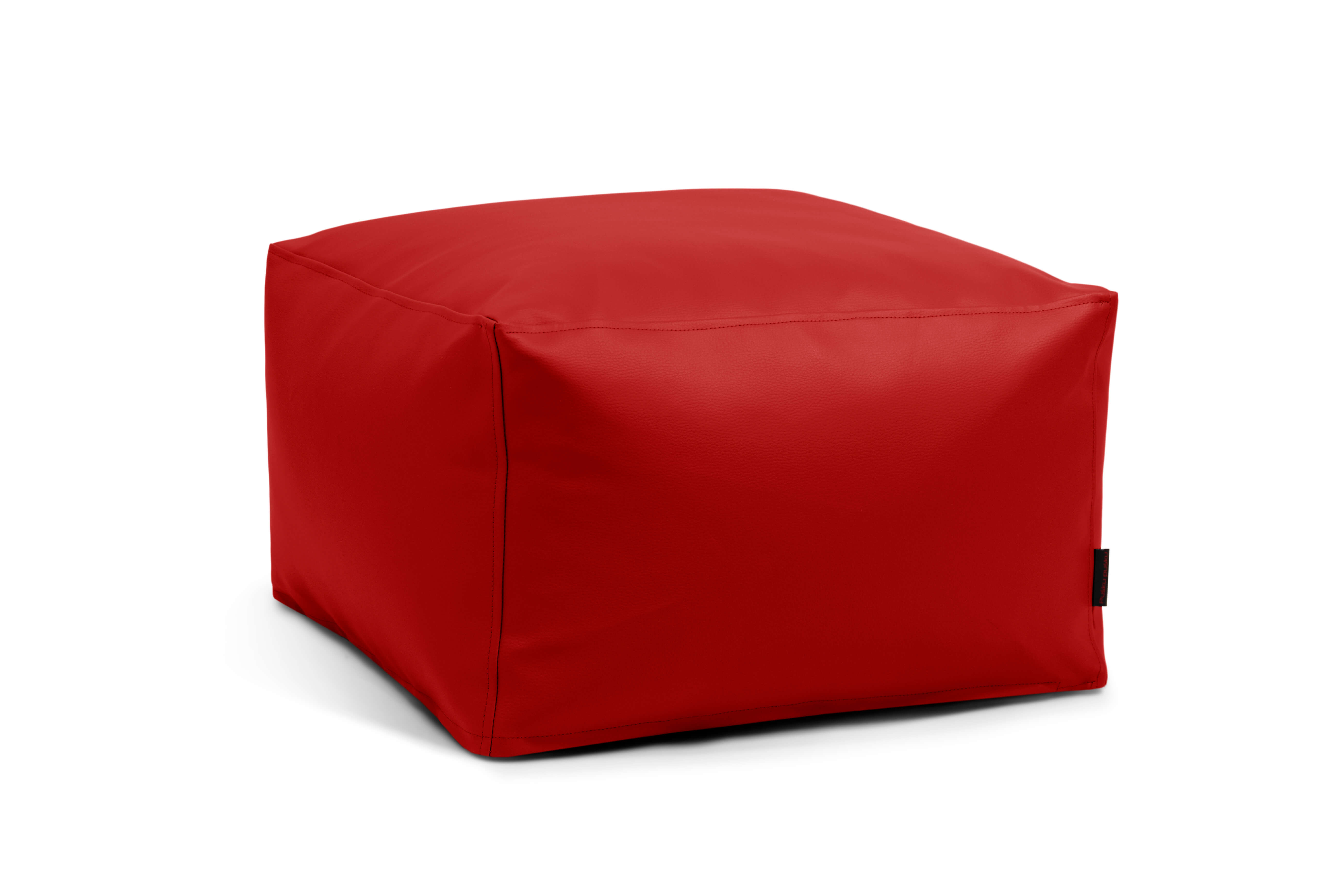 Pouf Softbox Outside Dark Red