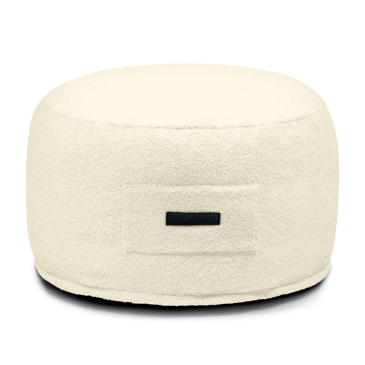 Schaumstoff Fußhocker On 60 Teddy Cream