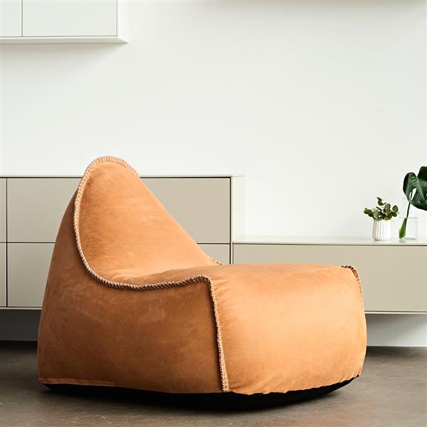 SACKit Dunes Lounge Chair Cognac