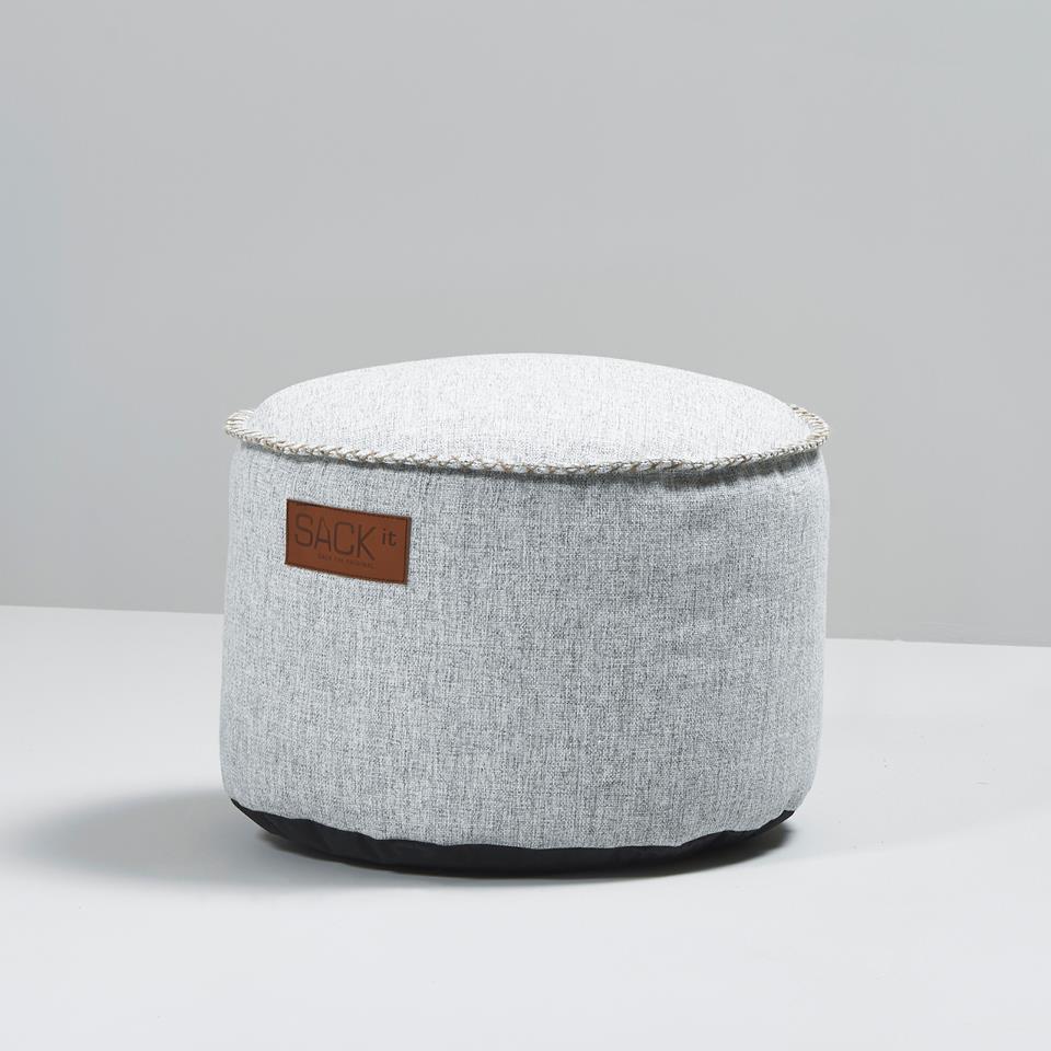 SACKit Cobana Pouf white