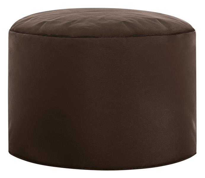 Sitzsack Sitting Young Fußablage braun
