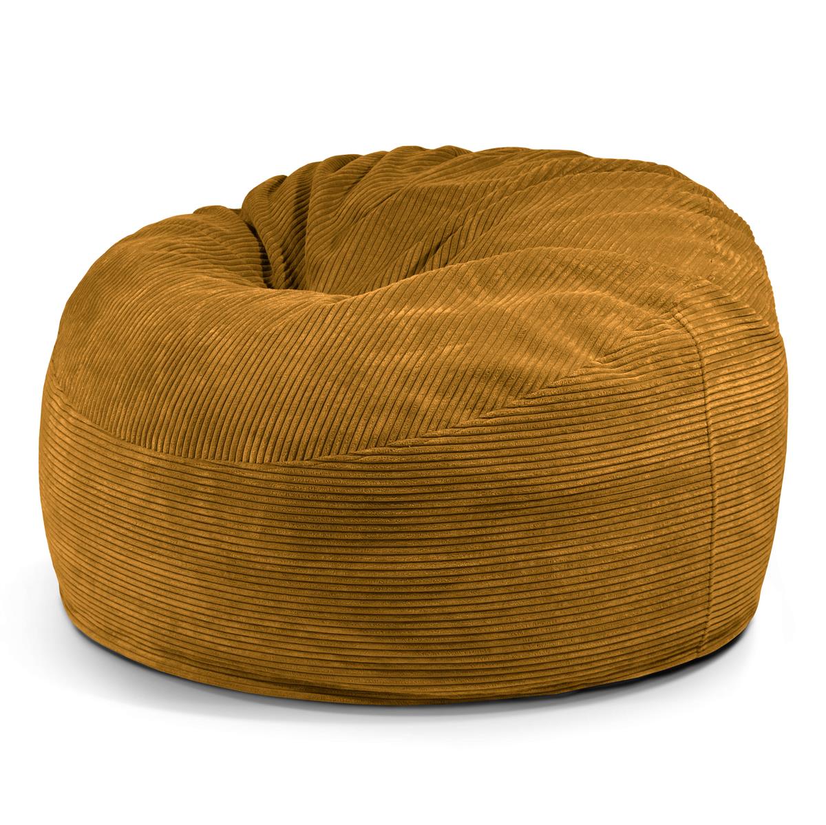 Schaumstoff Sitzsack Om 110 Waves Mustard